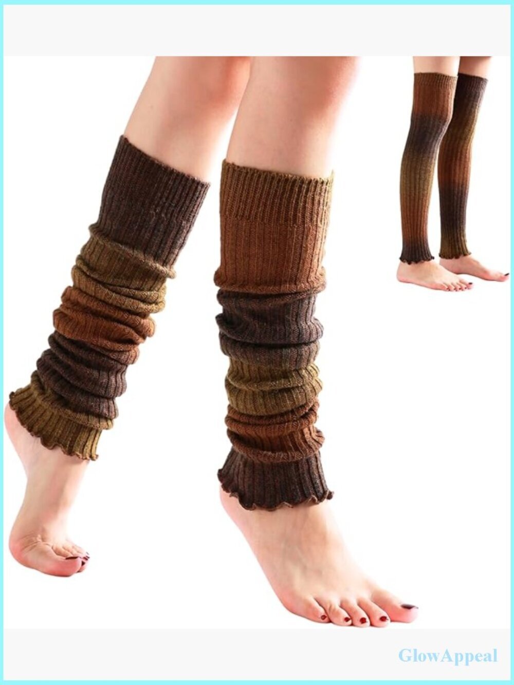 23 Inch Baggy Y2K Leg Warmers Over The Knee Stretchy Knit One Size Fits Most